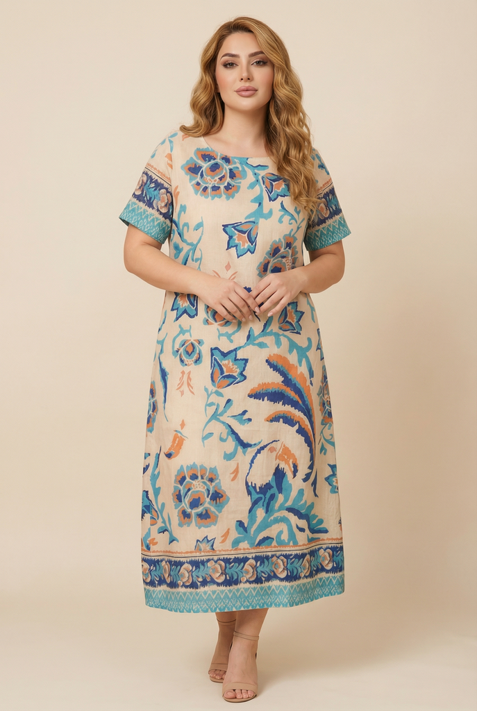 Bohemian Floral Maxi Dress (3 Color Variants)