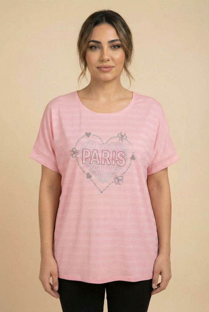 The Textured Dolman Sleeve Relaxed Tee (Multi-Color Options)