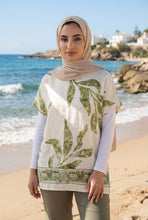 Load image into Gallery viewer, Botanical Print Short-Sleeve Top (Multiple Prints &amp; Colors Available)