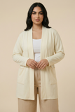 Modest Relaxed Longline Cardigan (6 Color Options)