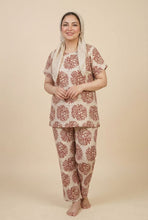 Load image into Gallery viewer, Floral Print Modest Loungewear Set (Multiple Pattern Options)