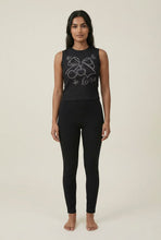 Load image into Gallery viewer, Sleeveless Cropped Rhinestone Ribbed Top