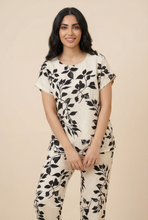 Load image into Gallery viewer, Botanical Leaf-Pattern Loungewear Set (3 Color Options)