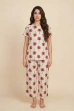 Load image into Gallery viewer, Palm Tree-Pattern Modest Loungewear Set (4 Color Options)