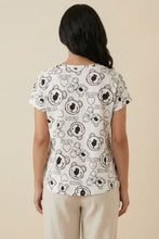 Load image into Gallery viewer, The Playful Sketch Teddy Bear All-Over Print Tee