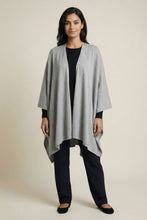 Load image into Gallery viewer, Open Front Knit Ruana Wrap (Multiple Colors Available)