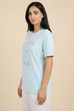 Load image into Gallery viewer, Bear &amp; Letter Rhinestone Short-Sleeve Tee (Multiple Color Options)