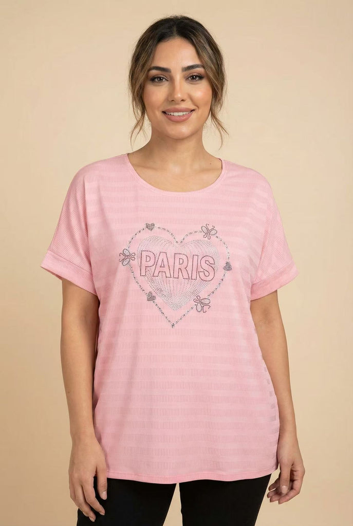 The Textured Dolman Sleeve Relaxed Tee (Multi-Color Options)