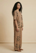 Load image into Gallery viewer, Botanical Print Linen-Blend Co-Ord Set (Multiple Pattern Options)