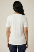 Load image into Gallery viewer, Textured Heart &amp; Butterfly Rhinestone Tee (Multiple Color Options)