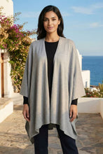 Load image into Gallery viewer, Open Front Knit Ruana Wrap (Multiple Colors Available)