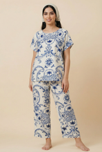 Load image into Gallery viewer, Mosaic-Pattern Modest Loungewear Set (2 Color Options)