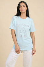 Load image into Gallery viewer, Bear &amp; Letter Rhinestone Short-Sleeve Tee (Multiple Color Options)