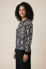 Load image into Gallery viewer, The Abstract Geometric Zip-Up Bomber Jacket