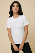 Load image into Gallery viewer, Rhinestone Embellished Short-Sleeve Tee (Multiple Styles Available)