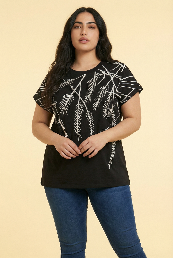 The Linear Fern Graphic Tee (2 Color Options)