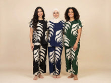 Load image into Gallery viewer, Tropical Palm Leaf Modest Loungewear Set (3 Color Options)