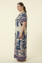 Load image into Gallery viewer, Tropical Botanical Maxi Dress (2 Color Options)