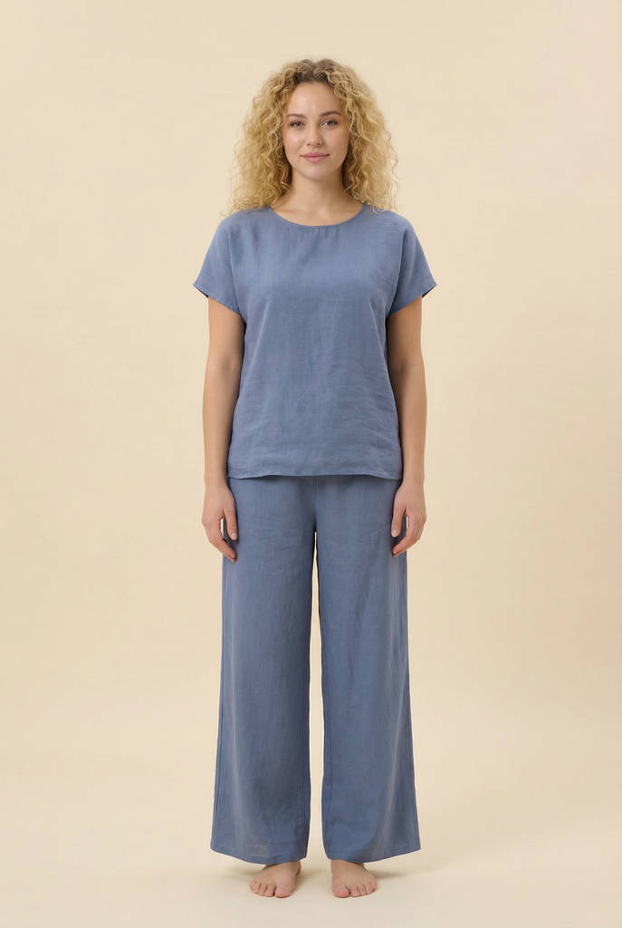 Relaxed-Fit Loungewear Set (3 Color Options)