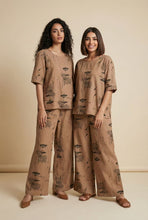 Load image into Gallery viewer, Botanical Print Linen-Blend Co-Ord Set (Multiple Pattern Options)