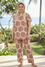 Load image into Gallery viewer, Floral Print Modest Loungewear Set (Multiple Pattern Options)