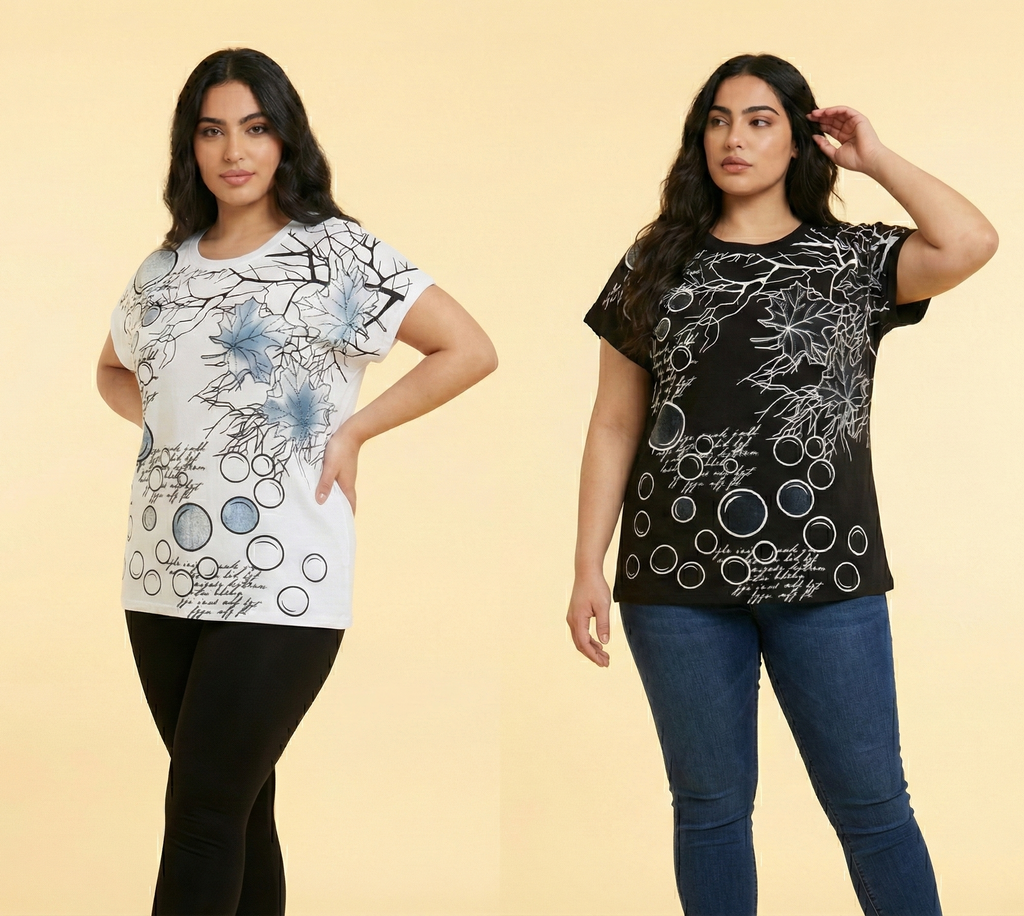 The Autumn Echo Graphic Tee (2 Color Options)