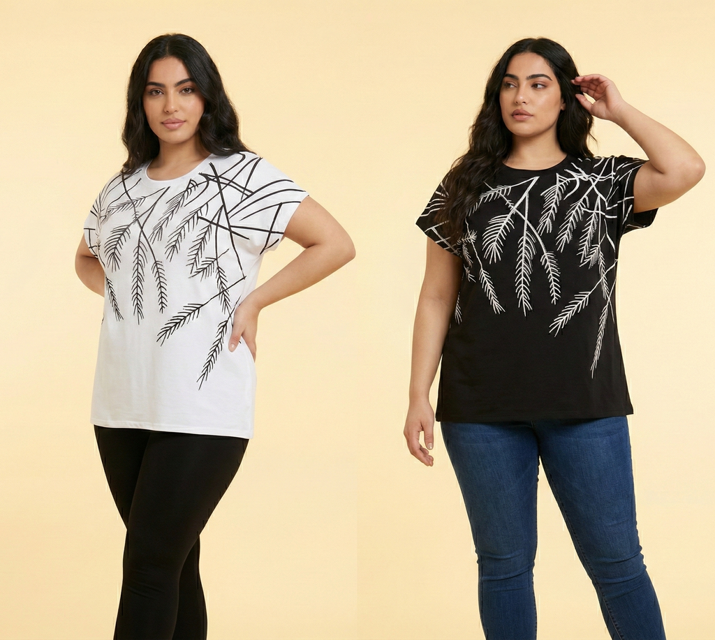 The Linear Fern Graphic Tee (2 Color Options)