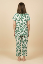 Load image into Gallery viewer, Watercolor Leaf-Pattern Modest Loungewear Set (4 Color Options)