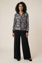 Load image into Gallery viewer, The Abstract Geometric Zip-Up Bomber Jacket