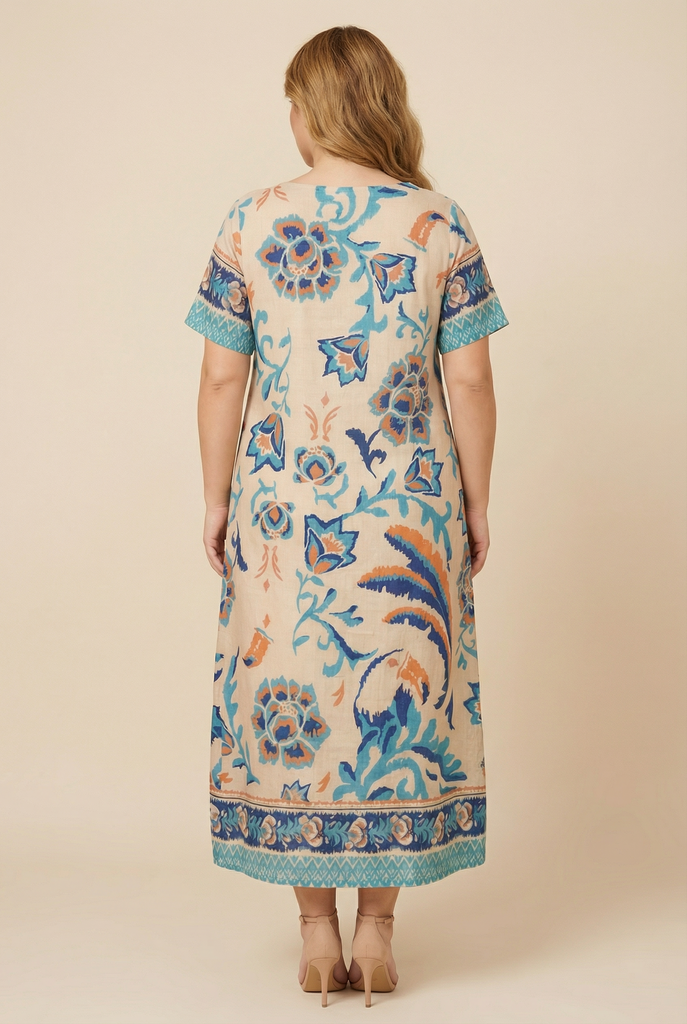 Bohemian Floral Maxi Dress (3 Color Variants)