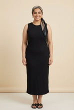Load image into Gallery viewer, Sleeveless Ribbed Midi Dress (Multiple Colors Available)