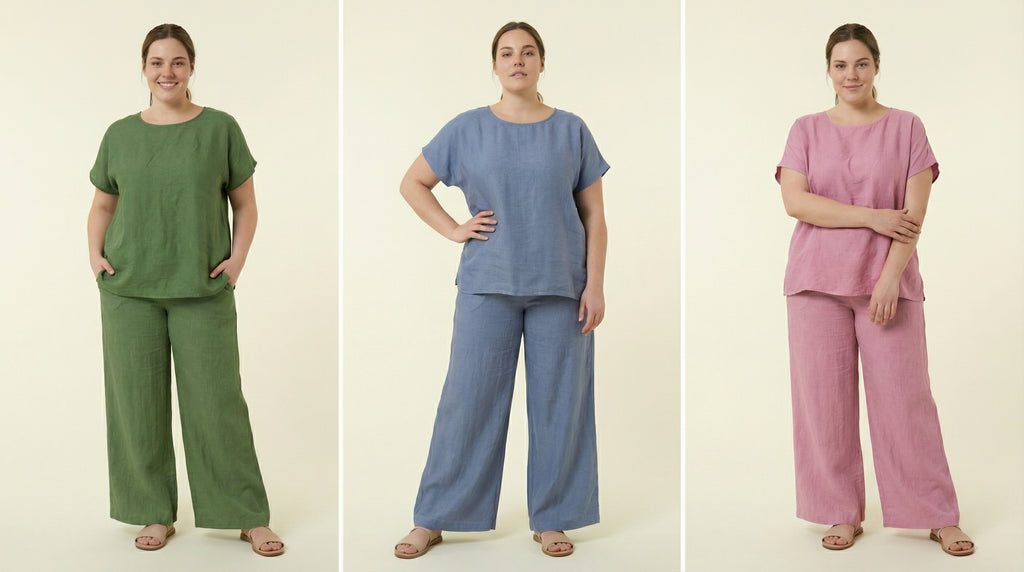 Relaxed-Fit Loungewear Set (3 Color Options)