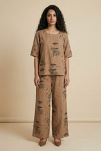 Load image into Gallery viewer, Botanical Print Linen-Blend Co-Ord Set (Multiple Pattern Options)