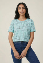 Load image into Gallery viewer, Geo-Line Print Short-Sleeve Tee (Multiple Color Options)