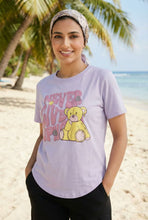 Load image into Gallery viewer, Curved Hem Cartoon Print Short-Sleeve Tee (Multiple Styles Available)