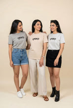 Load image into Gallery viewer, Pink Heart-Embroidered Short-Sleeve Tee