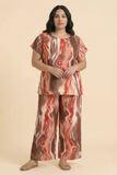 Marbled Tie-Dye Modest Loungewear Set (4 Color Options)