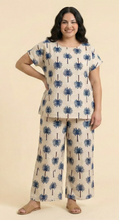 Load image into Gallery viewer, Palm Tree-Pattern Modest Loungewear Set (4 Color Options)