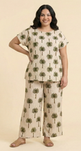 Load image into Gallery viewer, Palm Tree-Pattern Modest Loungewear Set (4 Color Options)
