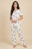 Modest Floral Print Loungewear Set (Multiple Pattern Options)