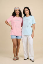 Load image into Gallery viewer, Bear &amp; Letter Rhinestone Short-Sleeve Tee (Multiple Color Options)
